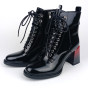 náhled Dámské kotníkové boty na podpatku Ladies AZL2428 černé
