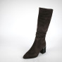 náhled Dámské kozačky na podpatku Ladies AZLAW26125 hnědé