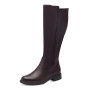 náhled Dámské kozačky Jana Softline 8-25563-43 305 Hnědé